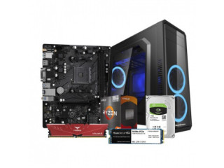 Desktop Gaming PC with Ryzen 7 5700G 512GB SSD