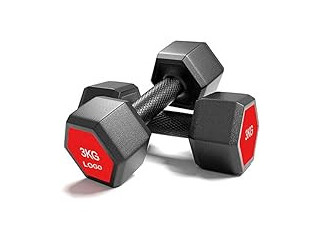 Vinyl dumbbell 10 kg (5x2)