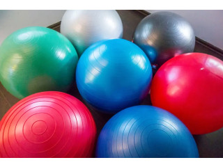 Gym Yoga therapy Ball- 75cm pimple with pumper