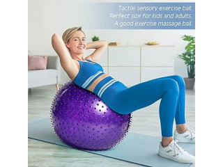 Gym Yoga therapy Ball- 75cm pimple with pumper