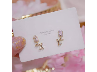 Beautiful Rose Earrings